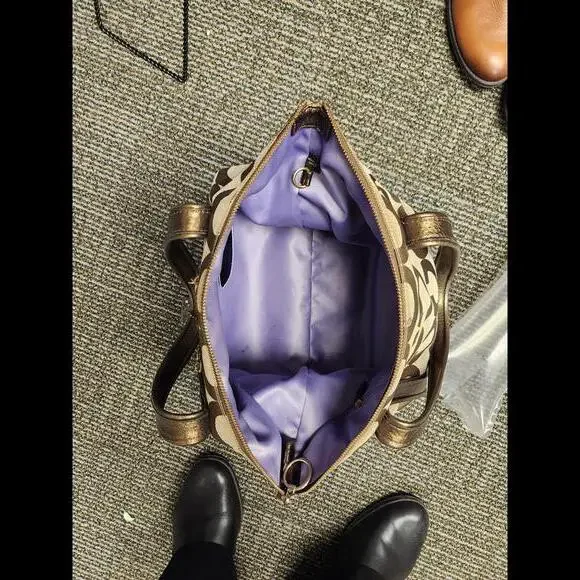 Coach signature bag - Picture 3 of 3